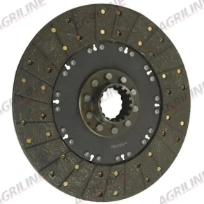 PTO Koblingsplade dobbelt 12'' x 2 1/8'' 16 Spline