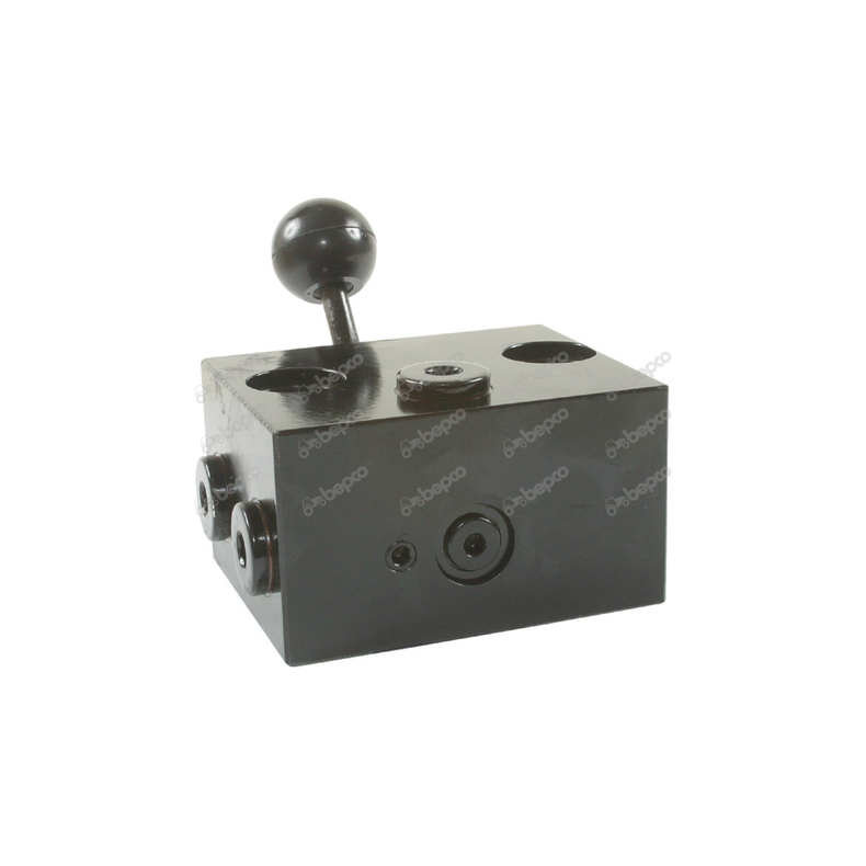 Hydraulisk omskifterventil med indbygget retur