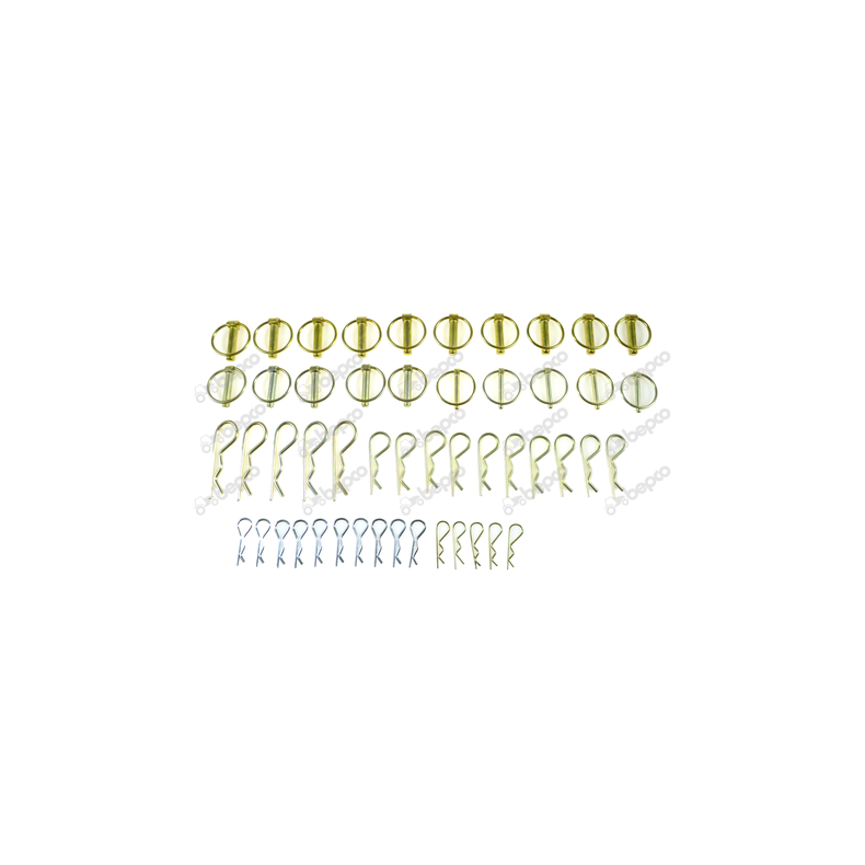 S�t 50 stk - Ringsplitter &amp; R-clips