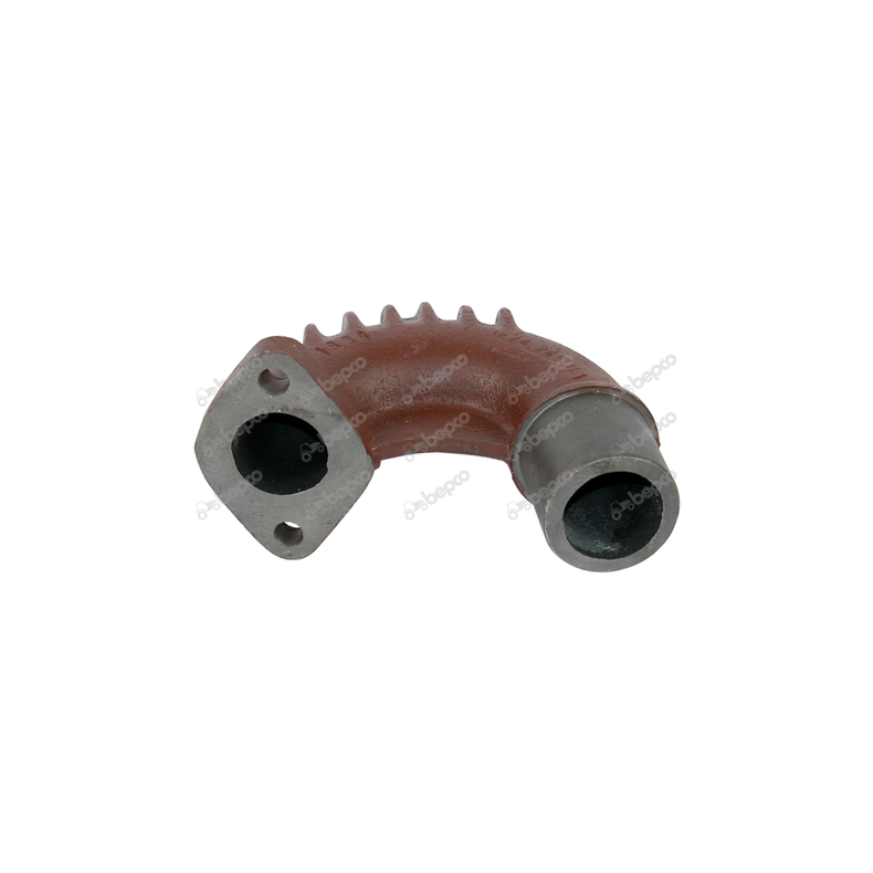 Albue til udst�dning - 175 grader (2 huller)