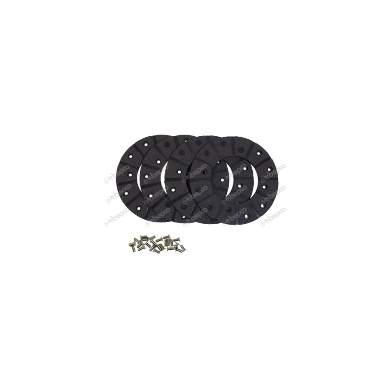 Bremsebel�gning med nitter til skivebremser