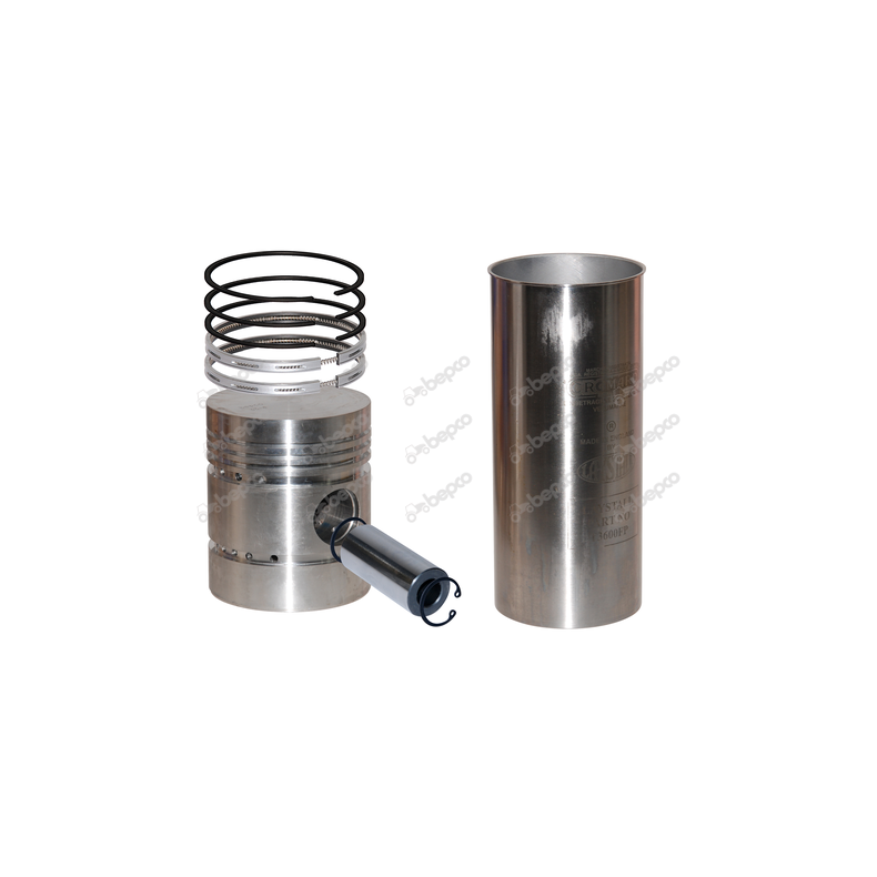 Stempel, Ringe og Finished Foring s�t (Chrome)