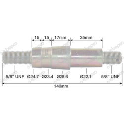 F�stnebolt - Liftarm Kat. 1