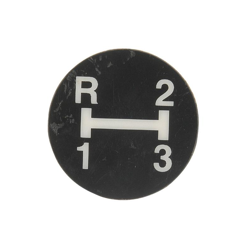 Gearskiftesymbol - R-1-2-3