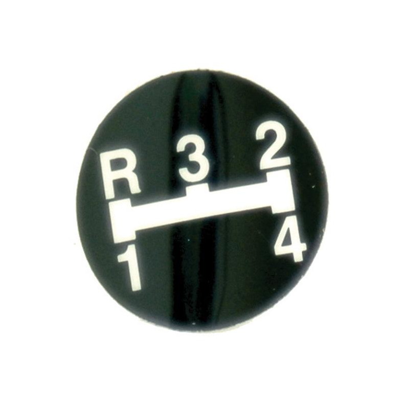 Gearskiftesymbol - R-1-3-2-4