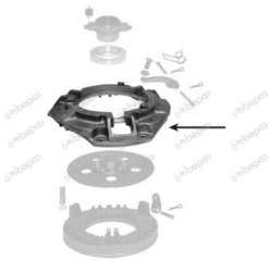 Koblingsd�ksel Topplade 12'' Single