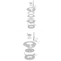 Justerskrue til koblingsfinger - 3/8'' 