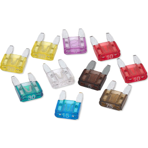 Fladsikringer Sortiment, 16 stk