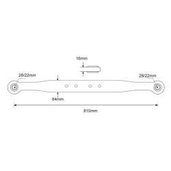 Liftarm Kat.1/1 810 mm