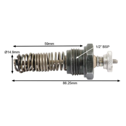 Forvarmerspiral 65 mm