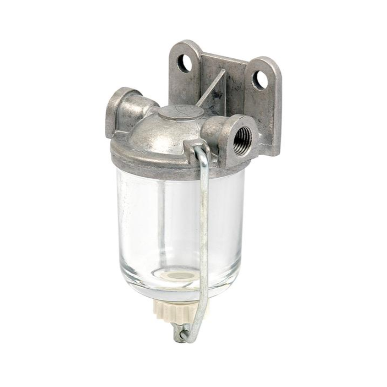 Sk�l til br�ndstof bundfald (venstre til h�jre tilf�rsel) 1/2'' UNF