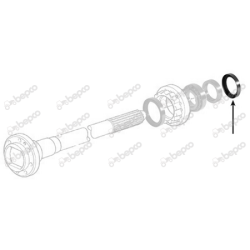 Pakd�se til bagaksel - indvendig