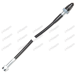 Tachometerkabel 1200mm. 5/8' - 1/2' gevind