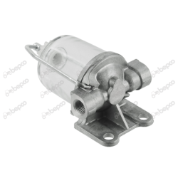 Sk�l til br�ndstof bundfald (venstre til h�jre tilf�rsel) 1/2'' UNF